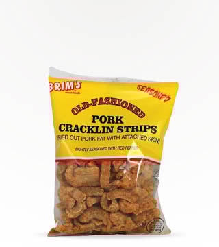 Brim's Snack Food Pork Cracklin' Strips 3 oz