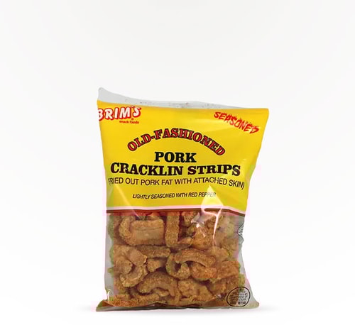 Brim's Snack Food Pork Cracklin' Strips 3 oz