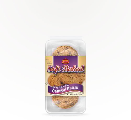 Carley's Soft Baked Oatmeal Raisin Soft Cookies 5.34 oz