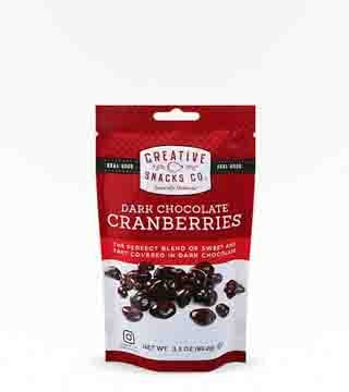 Creative Snacks Dark Chocolate Cranberries 3.5 oz