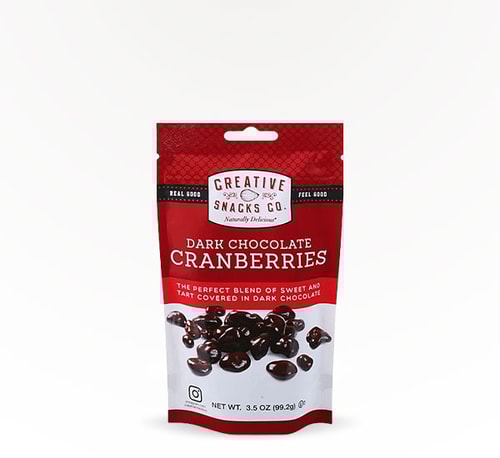 Creative Snacks Dark Chocolate Cranberries 3.5 oz