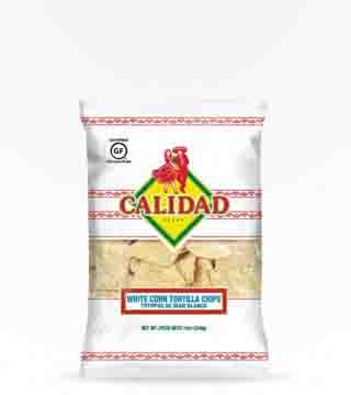 Calidad White Corn Tortilla Chips 12 oz