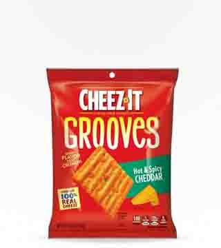 Cheez-It Grooves Hot and Spciy Cheddar 3.25 oz