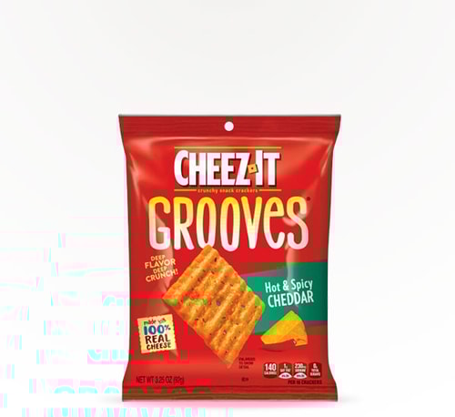 Cheez-It Grooves Hot and Spciy Cheddar 3.25 oz
