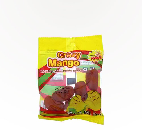 Dulces Ravi Crazy Mango Jellies 2 oz