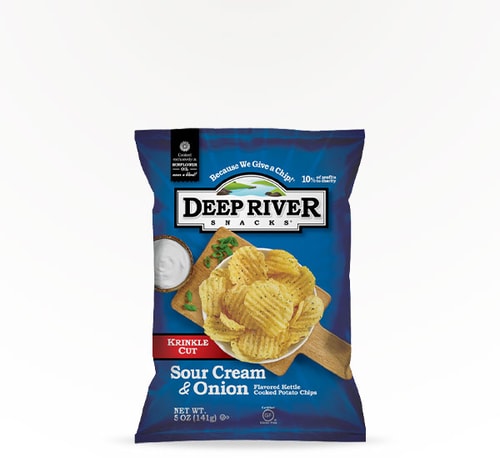 Deep River Snacks Sour Cream and Onion 5 oz