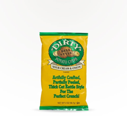Dirty Potato Chips Sour Cream and Creole Onion 2 oz
