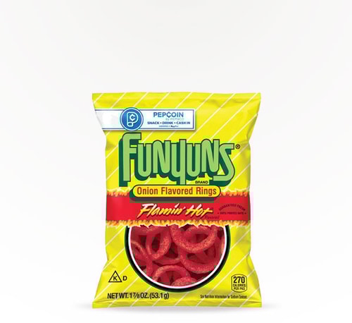 Funyuns Flamin' Hot Onion Flavored Rings 1.875 oz