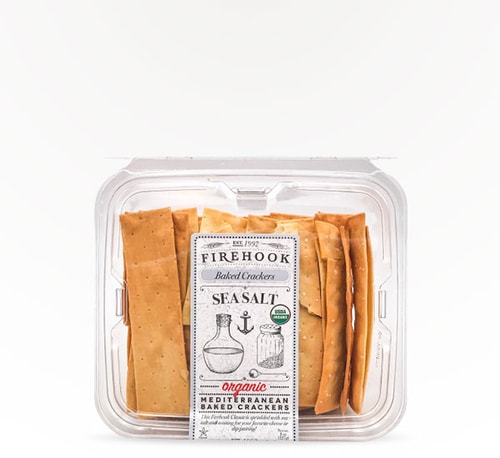Firehook Sea Salt Baked Crackers 8 oz