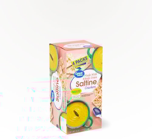 Great Value Whole Grain Saltine Crackers 16 oz