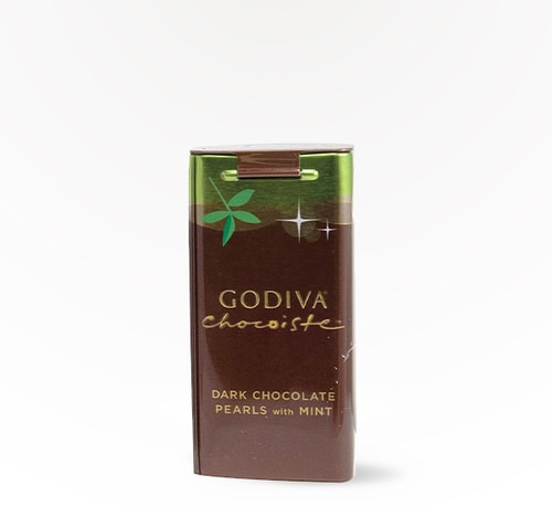 Godiva Pearls Dark Chocolate with Mint 1.5 oz