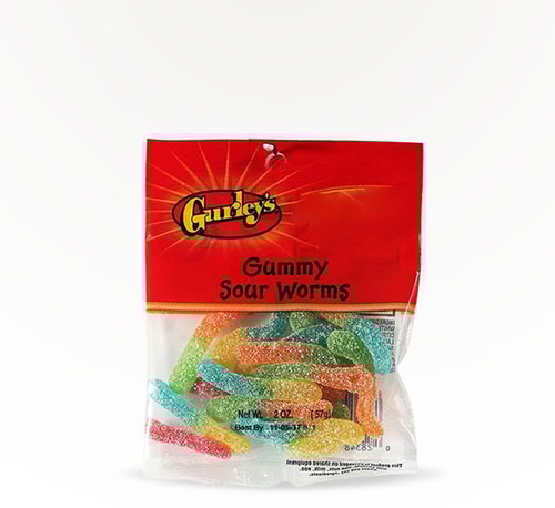 Gurley's Gummy Sour Worms 2 oz