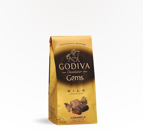 Godiva Gems Milk Chocolate Caramels 3.5 oz