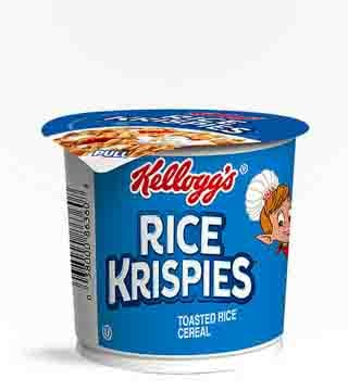Kellogg's Rice Krispies Breakfast Cereal Cup 1.3 oz