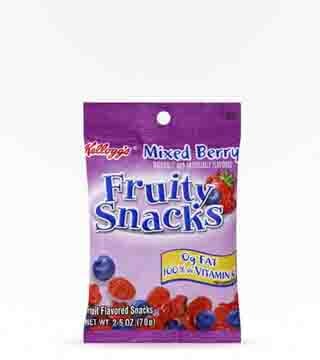 Kellogg's Mixed Berry Fruity Snacks 2.5 oz