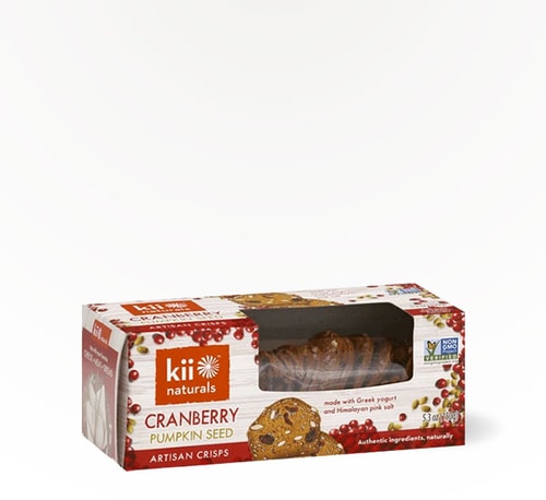 Kii Naturals Artisan Crisps Cranberry Pumpkin Seed 5.3 oz