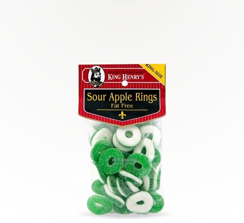 King Henry's Sour Apple Rings 9.5 oz