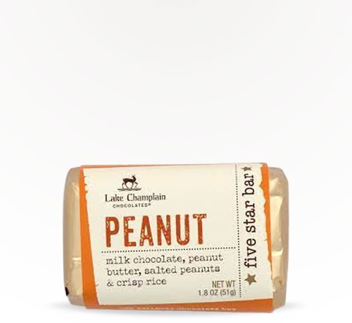 Lake Champlain Chocolates Five Star Bar Peanut 1.8 oz