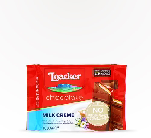 Loacker Chocolate Milk Creme Bar 1.94 oz