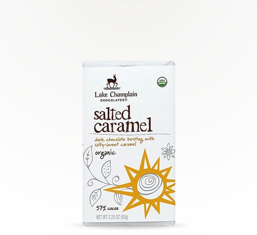 Lake Champlain Chocolates Salted Caramel Dark Chocolate 3 oz