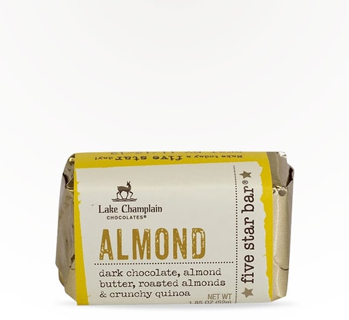 Lake Champlain Chocolates Five Star Bar Almond 1.85 oz