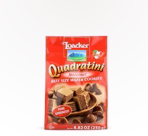 Loacker Quadratini Wafer Cookies Hazelnut 8.82 oz
