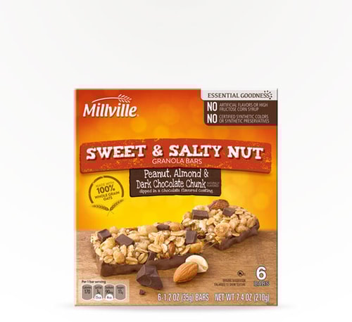 Millville Sweet and Salty Peanut Granola Bar 1.2 oz