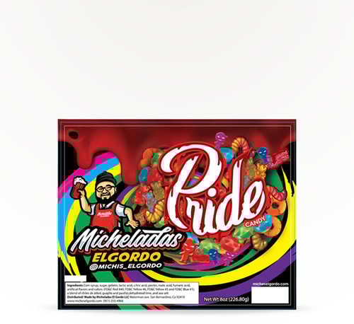 Micheladas El Gordo Candy Pride 8 oz