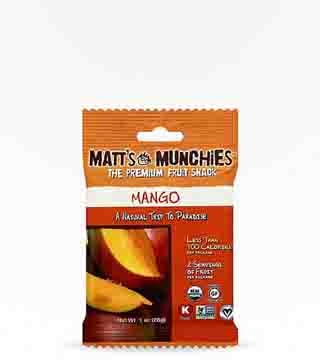 Matt's Munchies Fruit Snack Mango 1 oz