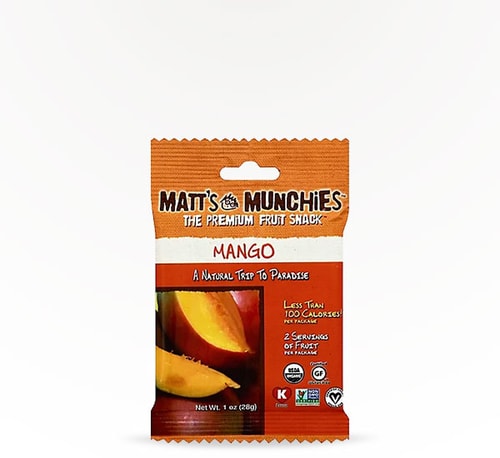 Matt's Munchies Fruit Snack Mango 1 oz