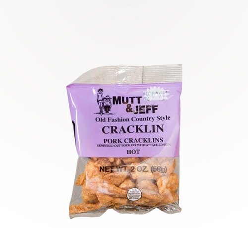 Mutt and Jeff Hot Pork Cracklin Curls 2 oz