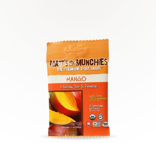 Matt's Munchies Fruit Snack Island Mango 1 oz