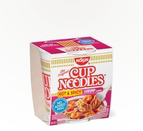 Nissin Hot and Spicy Shrimp Cup Noodles 2.25 oz