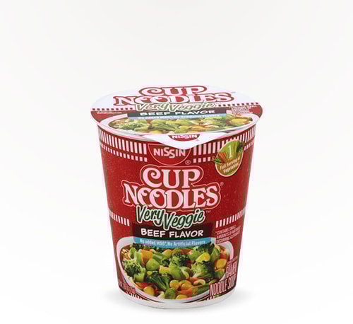 Nissin Cup Noodles Very Veggie Beef Flavor 2.25 oz