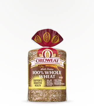 Orowheat 100% Whole Wheat Bread 24 oz