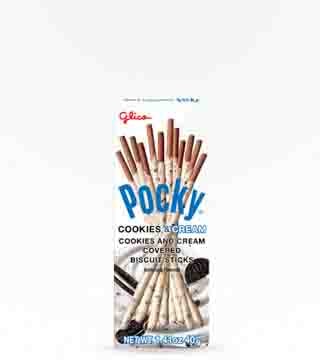Pocky Cookie and Cream Covered Biscuit Sticks 1.41 oz
