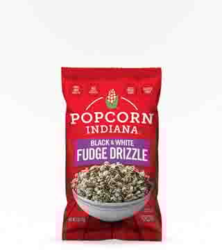Popcorn Indiana Black and White Drizzle 6 oz