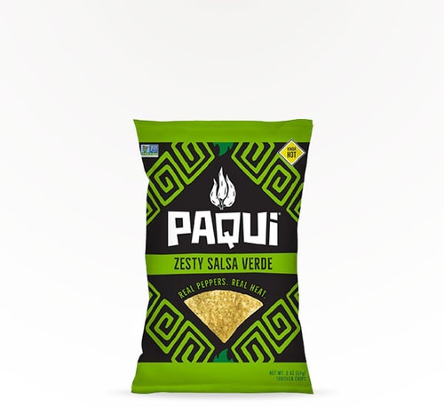 Paqui Cool Salsa Verde Tortilla Chips 2 oz