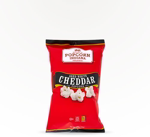 Popcorn Indiana Aged White Cheddar 3.5 oz