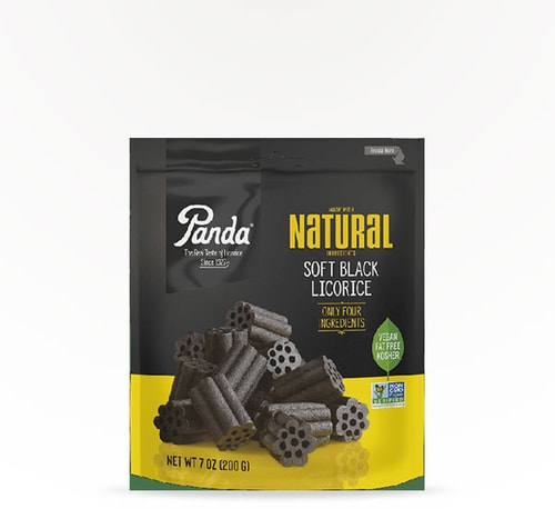 Panda Black Licorice Gummy/Licorice Candy 7 oz