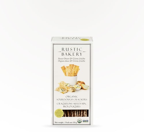 Rustic Bakery Rustic Sweet Onion and Creme Fraiche Flatbread Crisps 6 oz