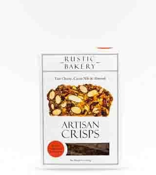 Rustic Bakery Tart Cherry, Cacao Nib, and Almond Artisan Crisps 5 oz