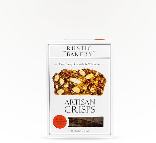 Rustic Bakery Tart Cherry, Cacao Nib, and Almond Artisan Crisps 5 oz