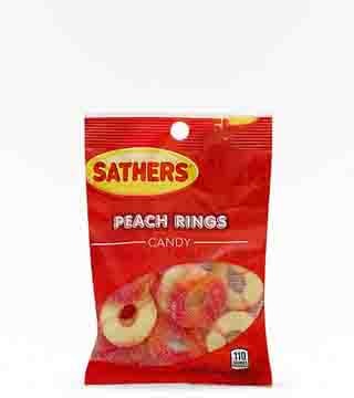 Sathers Peach Rings 2.75 oz