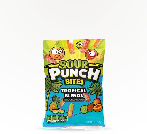 Sour Punch Bites Tropical Blends 4 oz