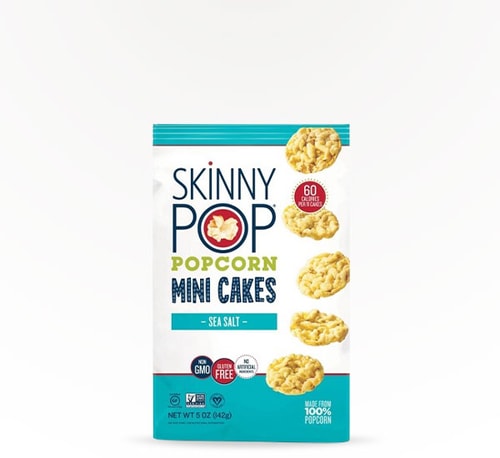 SkinnyPop Mini Cakes Sea Salt 5 oz