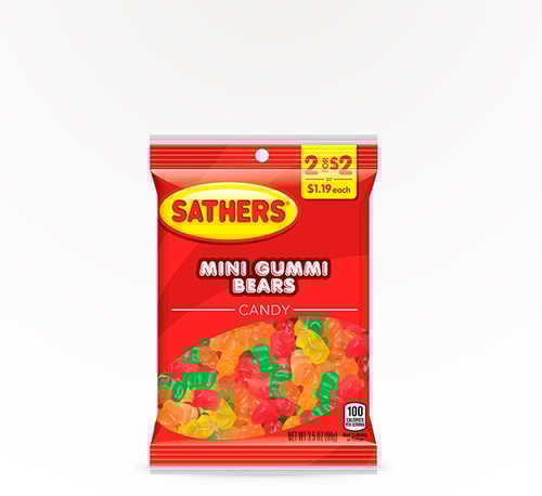 Sathers Mini Gummy Bears 3.5 oz