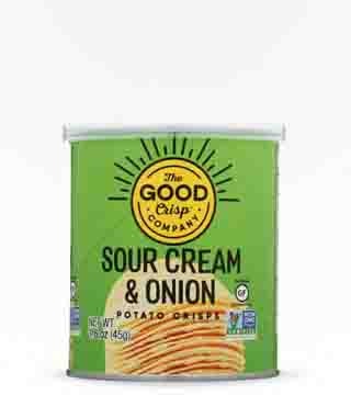 The Good Crisp Potato Crisps Sour Cream and Onion 1.6 oz