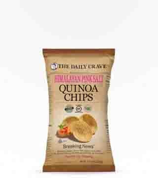 The Daily Crave Breaking News Himalayan Salt Quinoa Chips 4.25 oz