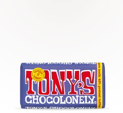 Tony's Chocolonely Pretzel Toffee Dark Chocolate 6.35 oz